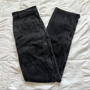Zara Cut-Out Jeans